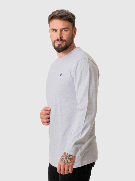 Polera Kivül Hombre Logo Ml Clara Gris-2