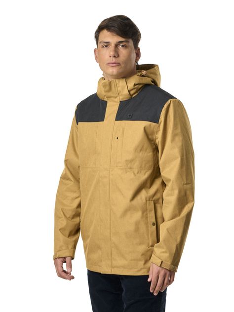 Chaqueta Kivul Hombre Siklos Reciclada Cafe-1