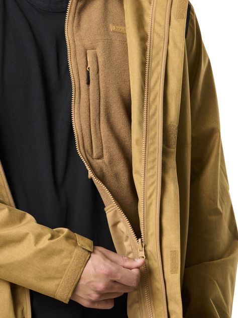 Chaqueta Kivul Hombre Siklos Reciclada Cafe-7