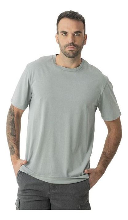 Polera Kivül Hombre Essential Verde-0