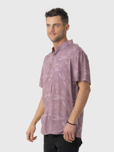 Camisa Stoked Hombre Medusa Morado-1