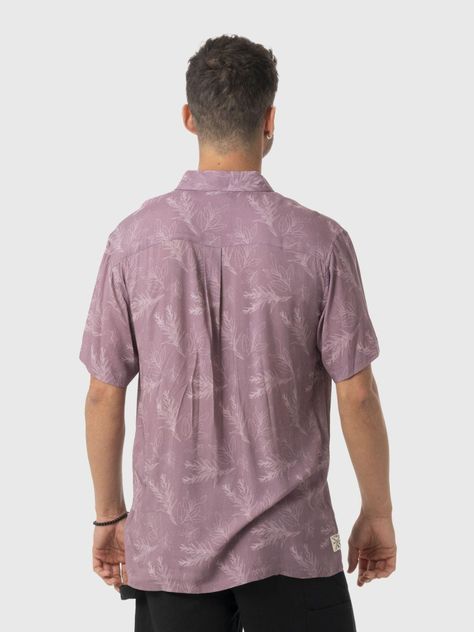 Camisa Stoked Hombre Medusa Morado-2