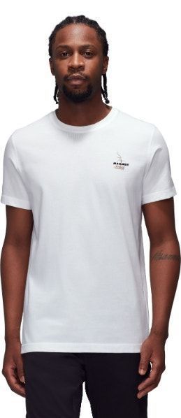 Polera Mammut Hombre Core Snow Blanco-0