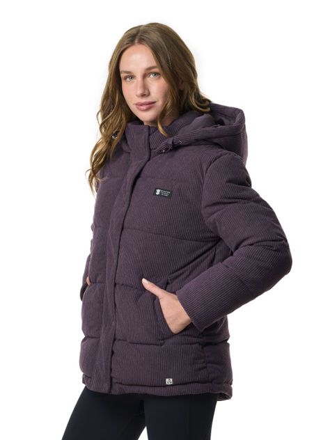 Chaqueta Stoked Mujer Flip Hoodie Morado-1