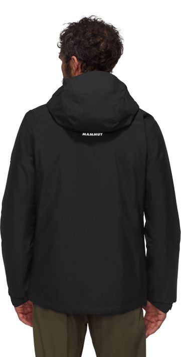 Chaqueta Mammut Hombre Alto Light 3 In 1 Hs Hooded Negro-2