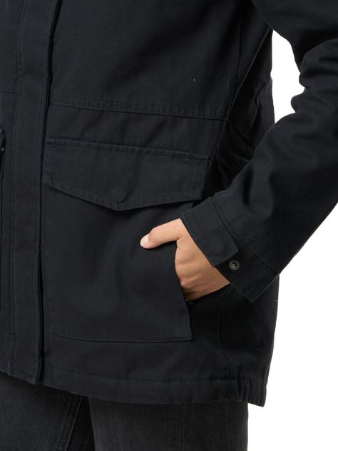 Chaqueta Kivul Mujer Tolna Negra-4