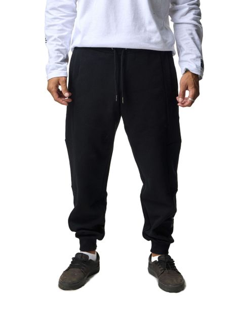 Pantalon Stoked Hombre Buzo Pal Negro-0