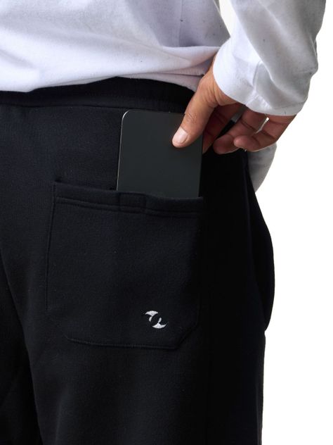 Pantalon Stoked Hombre Buzo Pal Negro-4