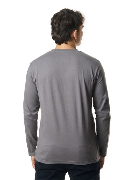 Polera Kivul Hombre Logo MI Gris-2