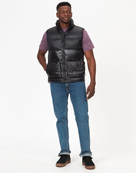 Chaqueta Marmot Hombre Guides Down Vest Negro-2
