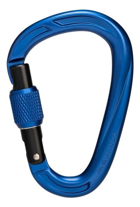 Mosquetón Mammut Unisex Crag Hms Screw Gate Azul-0