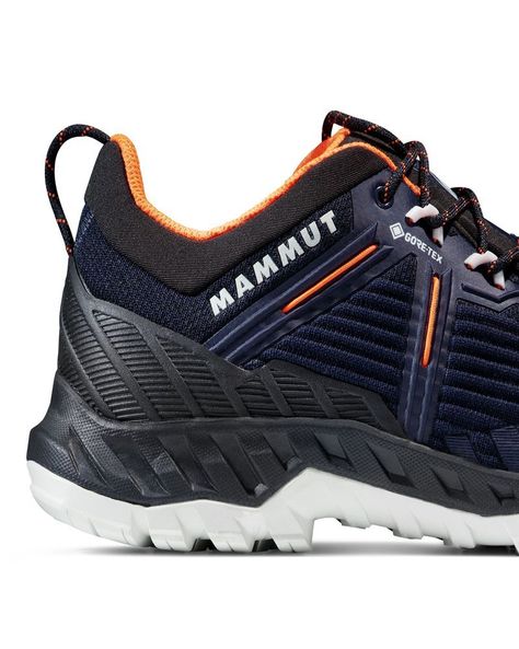 Zapatilla Mammut Hombre Alnasca Knit Iii Low Gtx Negro-5