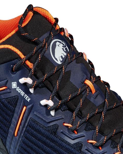 Zapatilla Mammut Hombre Alnasca Knit Iii Low Gtx Negro-6