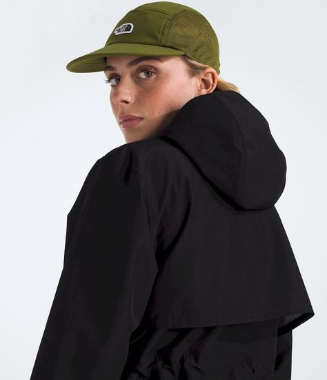 Chaqueta The North Face Mujer Impermeable Daybreak Mid Rain Parka Negro-1