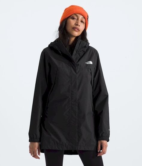 Chaqueta The North Face Mujer Impermeable Antora - Negro-0