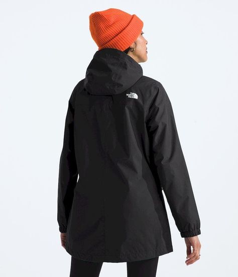 Chaqueta The North Face Mujer Impermeable Antora - Negro-2