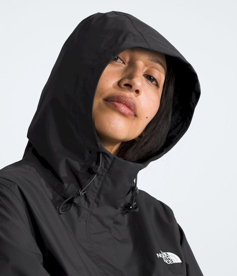 Chaqueta The North Face Mujer Impermeable Antora - Negro-3