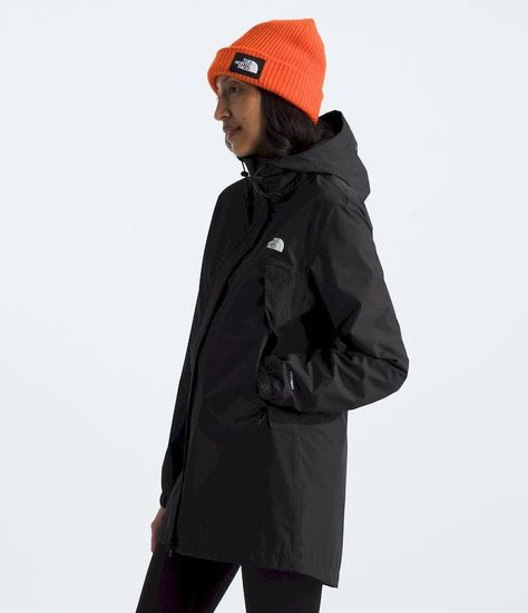 Chaqueta The North Face Mujer Impermeable Antora - Negro-4