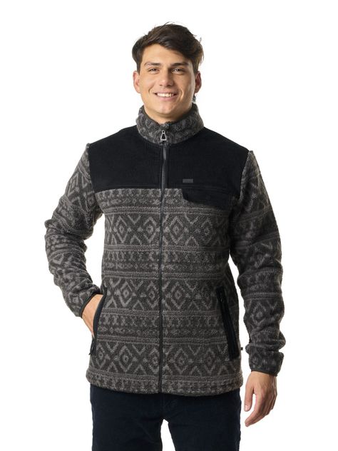 Polar Kivul Hombre Mavek Reciclado Negro-0