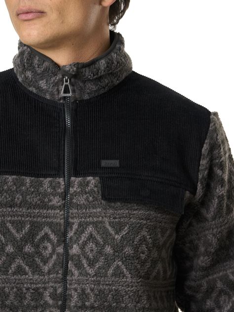 Polar Kivul Hombre Mavek Reciclado Negro-3