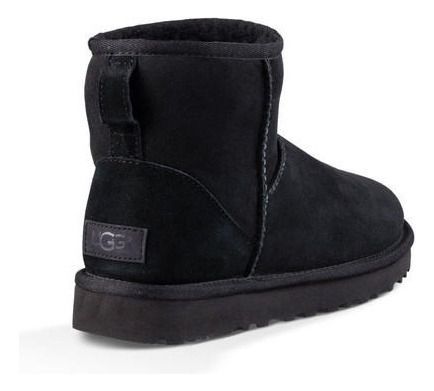 Bota UGG Mujer Classic Mini Ii Negro-3