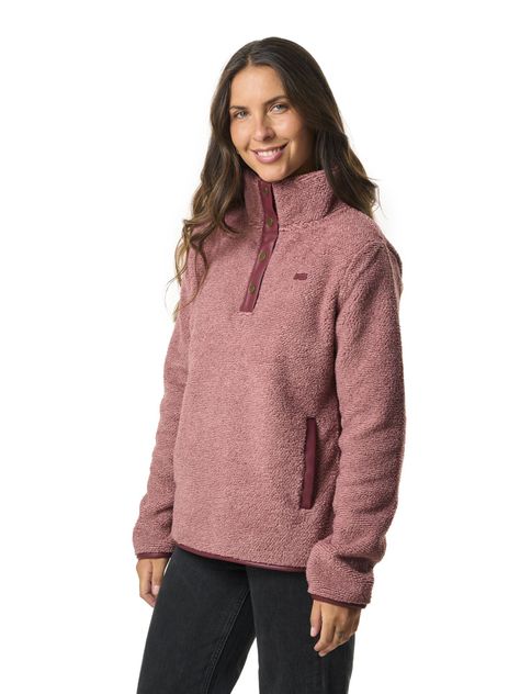 Polar Kivul Mujer Daza Reciclado Rosado-1