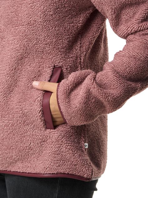 Polar Kivul Mujer Daza Reciclado Rosado-5