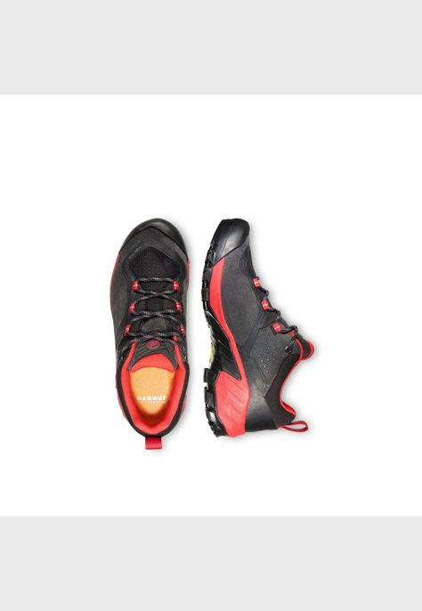 Zapatilla Mammut Mujer Sapuen Low Gtx Negro-2