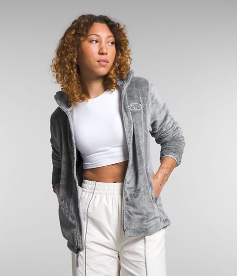 Polar The North Face Mujer Osito Gris-0