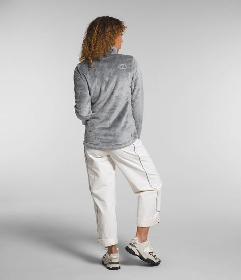 Polar The North Face Mujer Osito Gris-1