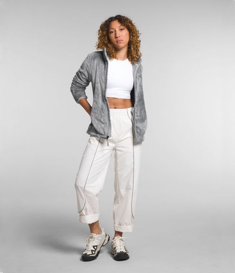 Polar The North Face Mujer Osito Gris-3