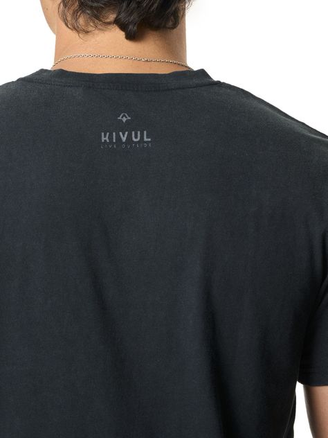 Polera Kivul Hombre Essential Negra-3
