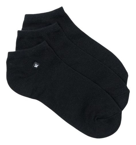 Calcetines Kivül Unisex Tripack Short Negro-0