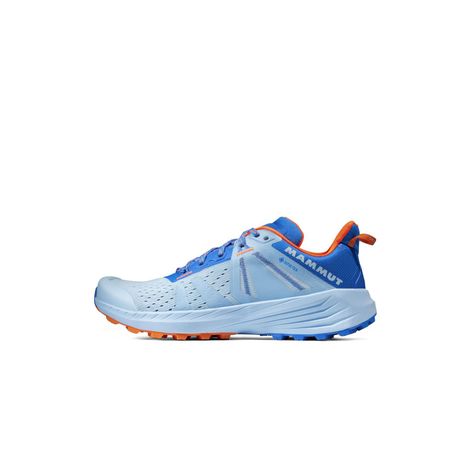 Zapatilla Mujer Mammut Saentis Tr Low Gtx Celeste-0