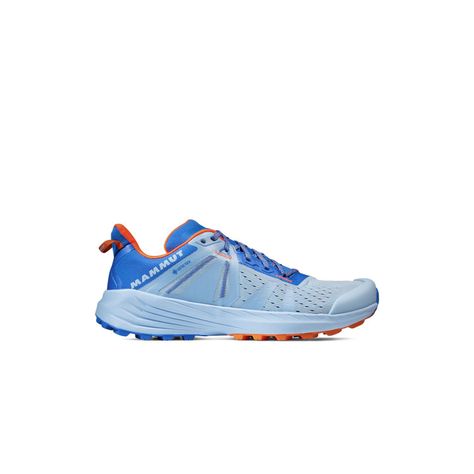 Zapatilla Mujer Mammut Saentis Tr Low Gtx Celeste-1