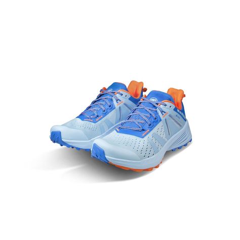 Zapatilla Mujer Mammut Saentis Tr Low Gtx Celeste-2