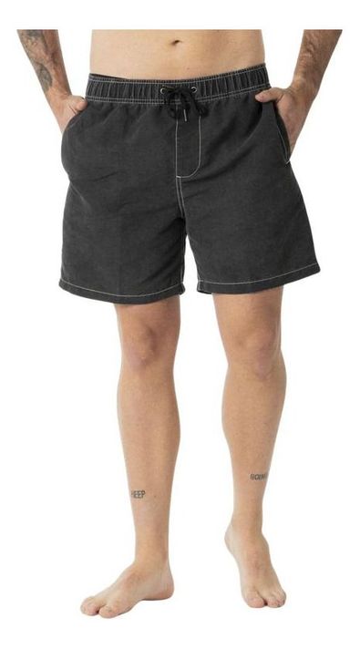 Traje Kivül Hombre De Baño Waka Reciclado KV009 Gris-0