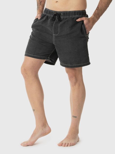 Traje Kivül Hombre De Baño Waka Reciclado KV009 Gris-1