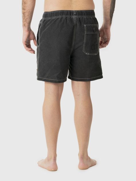 Traje Kivül Hombre De Baño Waka Reciclado KV009 Gris-2