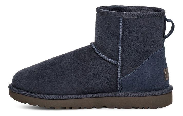Bota UGG Mujer Classic Mini Ii Azul Azul-2