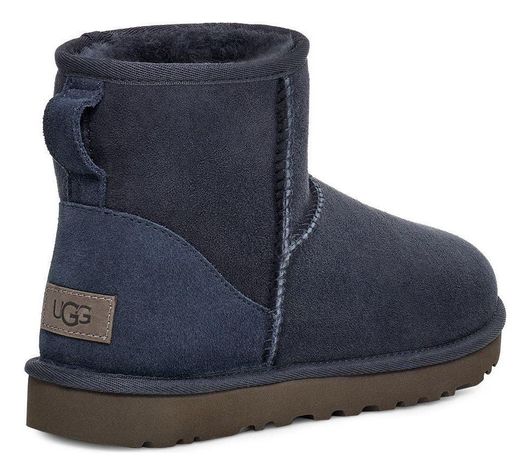 Bota UGG Mujer Classic Mini Ii Azul Azul-3