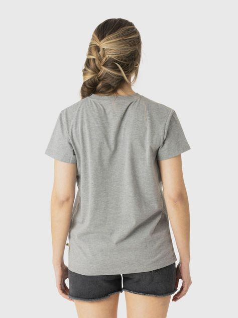 Polera Kivül Mujer Zaka Reciclada Gris-2