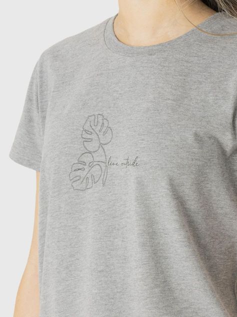 Polera Kivül Mujer Zaka Reciclada Gris-4