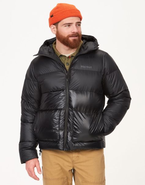 Chaqueta Marmot Hombre Guid Down Hoody Negro-0