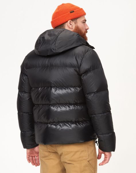 Chaqueta Marmot Hombre Guid Down Hoody Negro-1