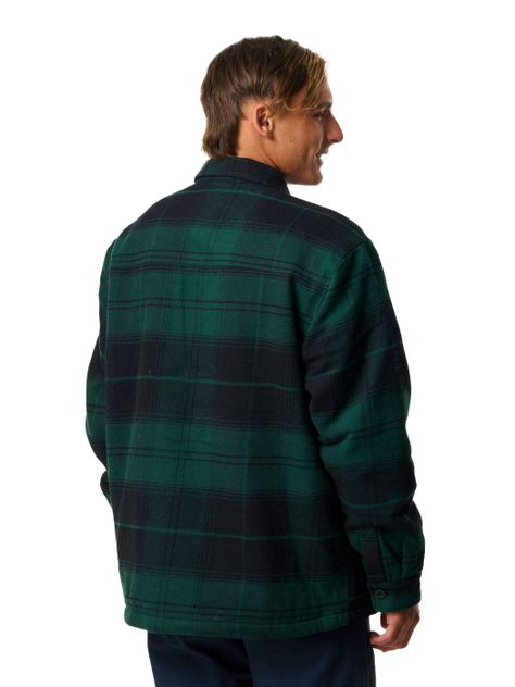 Chaqueta Stoked Hombre Barrel Verde-2