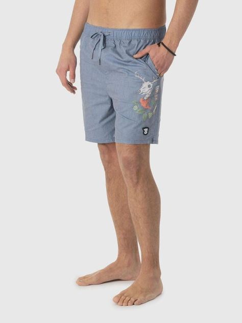 Traje Stoked Hombre De Baño Sokos Reciclado ST009 Azul-1