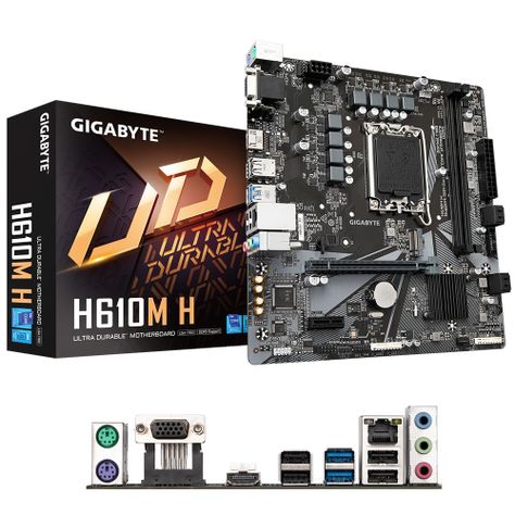 PC Armado Intel Core i5 12400 6-core + H610 WIFI + 32GB DDR5 + SSD 1TB-3