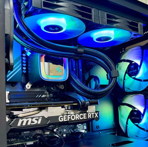 PC Gamer Amd Ryzen 7 5700X 8-Core + B550 WIFI + 32GB DDR4 + SSD 1TB + RTX 4060-4