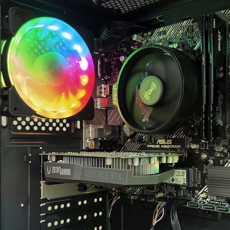 PC Gamer Amd Ryzen 5 5600X 6-Core + A520 WIFI + 16GB DDR4 + RTX 3060 12GB-4